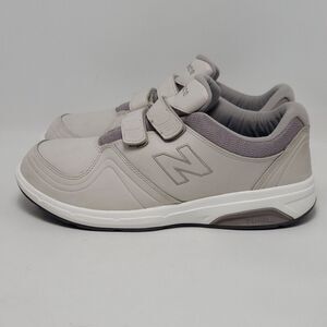 New Balance 813 Rollbar White Grey Hook And Loop Strap Sneakers Shoe Women Sz 11